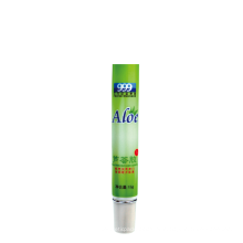 Tubo de aloe 15ml de plástico macio medicinalmente para embalagem